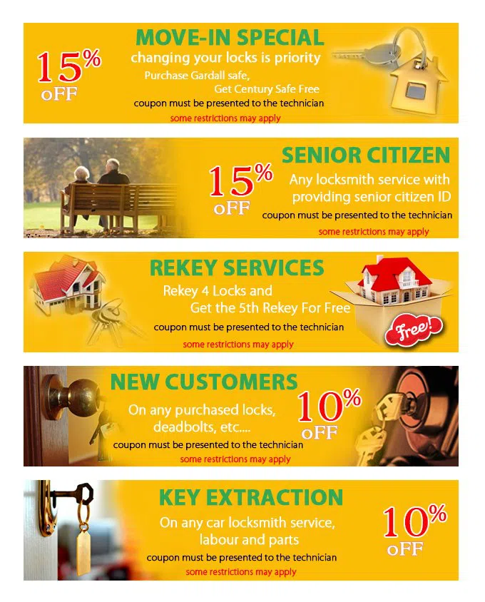 Gold Locksmith Store Portland, OR 503-610-9267 - coupon21-set-five